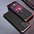 Coque Luxe Aluminum Metal Housse Etui 360 Degres pour Xiaomi Mi 13 5G Rouge et Noir