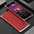 Coque Luxe Aluminum Metal Housse Etui 360 Degres pour Xiaomi Poco F4 5G Argent et Rouge