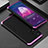 Coque Luxe Aluminum Metal Housse Etui 360 Degres pour Xiaomi Poco X4 NFC Violet