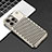 Coque Luxe Aluminum Metal Housse Etui 360 Degres QC3 pour Apple iPhone 14 Pro Max Petit