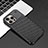 Coque Luxe Aluminum Metal Housse Etui 360 Degres QC3 pour Apple iPhone 16 Pro Max Noir