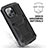 Coque Luxe Aluminum Metal Housse Etui 360 Degres RJ1 pour Apple iPhone 13 Pro Max Petit