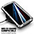 Coque Luxe Aluminum Metal Housse Etui 360 Degres RJ1 pour Apple iPhone 14 Pro Petit