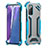 Coque Luxe Aluminum Metal Housse Etui 360 Degres RJ1 pour Samsung Galaxy Note 20 5G Bleu