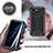 Coque Luxe Aluminum Metal Housse Etui 360 Degres RJ2 pour Apple iPhone 13 Pro Petit