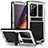 Coque Luxe Aluminum Metal Housse Etui 360 Degres RJ2 pour Samsung Galaxy Note 20 Ultra 5G Argent