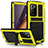 Coque Luxe Aluminum Metal Housse Etui 360 Degres RJ2 pour Samsung Galaxy Note 20 Ultra 5G Jaune