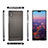 Coque Luxe Aluminum Metal Housse Etui A01 pour Huawei P20 Pro Petit