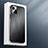 Coque Luxe Aluminum Metal Housse Etui M01 pour Apple iPhone 13 Noir