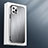 Coque Luxe Aluminum Metal Housse Etui M01 pour Apple iPhone 13 Pro Max Petit