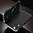 Coque Luxe Aluminum Metal Housse Etui M01 pour Huawei Honor V30 5G Argent et Noir