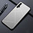 Coque Luxe Aluminum Metal Housse Etui M01 pour Huawei Nova 5 Argent