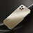 Coque Luxe Aluminum Metal Housse Etui M02 pour Apple iPhone 13 Pro Max Or