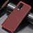 Coque Luxe Aluminum Metal Housse Etui M02 pour Vivo X51 5G Rouge