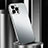 Coque Luxe Aluminum Metal Housse Etui M03 pour Apple iPhone 13 Pro Max Argent