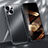 Coque Luxe Aluminum Metal Housse Etui M03 pour Apple iPhone 15 Plus Petit