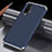 Coque Luxe Aluminum Metal Housse Etui M03 pour Vivo X50 5G Bleu