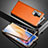 Coque Luxe Aluminum Metal Housse Etui M04 pour Vivo X50 Pro 5G Orange