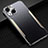 Coque Luxe Aluminum Metal Housse Etui M05 pour Apple iPhone 13 Mini Or