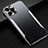 Coque Luxe Aluminum Metal Housse Etui M05 pour Apple iPhone 13 Pro Argent