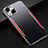Coque Luxe Aluminum Metal Housse Etui M05 pour Apple iPhone 13 Rouge