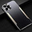 Coque Luxe Aluminum Metal Housse Etui M05 pour Apple iPhone 14 Pro Max Or