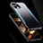 Coque Luxe Aluminum Metal Housse Etui M05 pour Apple iPhone 14 Pro Petit