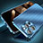 Coque Luxe Aluminum Metal Housse Etui M06 pour Apple iPhone 14 Pro Bleu