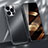 Coque Luxe Aluminum Metal Housse Etui M09 pour Apple iPhone 15 Pro Petit