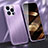 Coque Luxe Aluminum Metal Housse Etui M09 pour Apple iPhone 15 Pro Petit