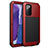 Coque Luxe Aluminum Metal Housse Etui N01 pour Samsung Galaxy Note 20 5G Rouge