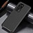 Coque Luxe Aluminum Metal Housse Etui N02 pour Huawei P40 Pro Noir