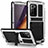 Coque Luxe Aluminum Metal Housse Etui N03 pour Samsung Galaxy Note 20 Ultra 5G Argent