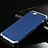 Coque Luxe Aluminum Metal Housse Etui pour Apple iPhone 6 Bleu