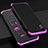 Coque Luxe Aluminum Metal Housse Etui pour Apple iPhone Xs Violet