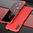 Coque Luxe Aluminum Metal Housse Etui pour Huawei Honor 9X Pro Rouge