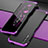 Coque Luxe Aluminum Metal Housse Etui pour Huawei Honor 9X Pro Violet