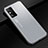 Coque Luxe Aluminum Metal Housse Etui pour Huawei Honor X10 Max 5G Argent