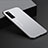 Coque Luxe Aluminum Metal Housse Etui pour Huawei Nova 7 5G Argent