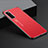 Coque Luxe Aluminum Metal Housse Etui pour Huawei Nova 7 5G Rouge