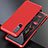 Coque Luxe Aluminum Metal Housse Etui pour Oppo Reno3 Pro Rouge