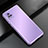 Coque Luxe Aluminum Metal Housse Etui pour Vivo V20 Pro 5G Violet Clair