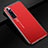 Coque Luxe Aluminum Metal Housse Etui pour Xiaomi Mi 10 Ultra Rouge