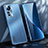 Coque Luxe Aluminum Metal Housse Etui pour Xiaomi Mi 12 5G Bleu