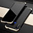 Coque Luxe Aluminum Metal Housse Etui pour Xiaomi Redmi Note 7 Or et Noir