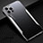 Coque Luxe Aluminum Metal Housse Etui T01 pour Apple iPhone 12 Pro Max Petit