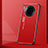 Coque Luxe Aluminum Metal Housse Etui T01 pour Huawei Mate 30 5G Rouge