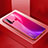 Coque Luxe Aluminum Metal Housse Etui T01 pour Huawei Nova 5i Rouge