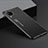 Coque Luxe Aluminum Metal Housse Etui T01 pour Huawei Nova 6 SE Noir