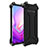 Coque Luxe Aluminum Metal Housse Etui T01 pour Samsung Galaxy S10 5G Noir